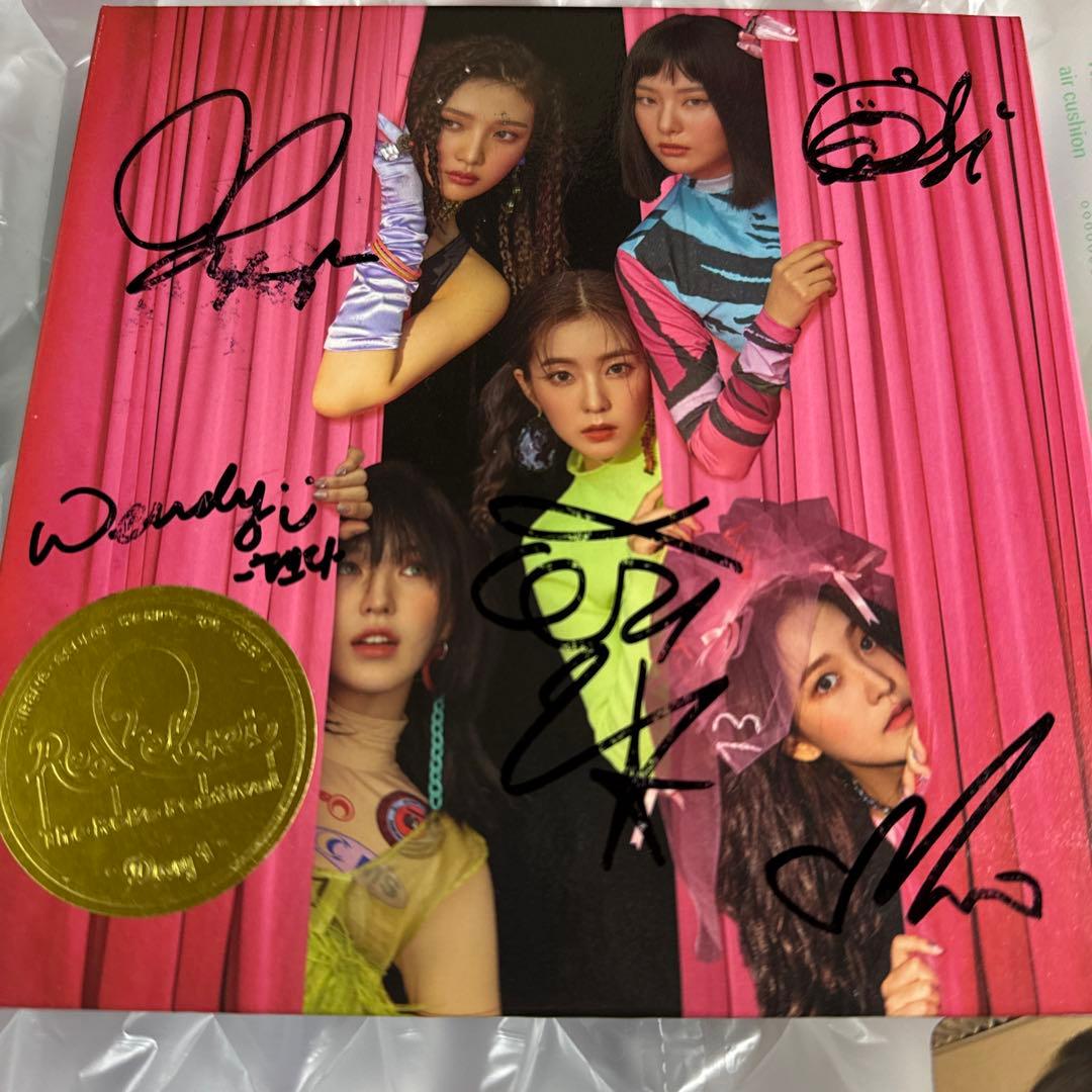 red velvet サイン cd the reve festival