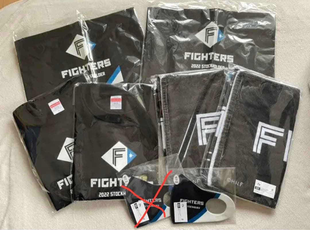 【非売品】日ハム株主限定　Tシャツ　トートバッグ　タオル　各2セット