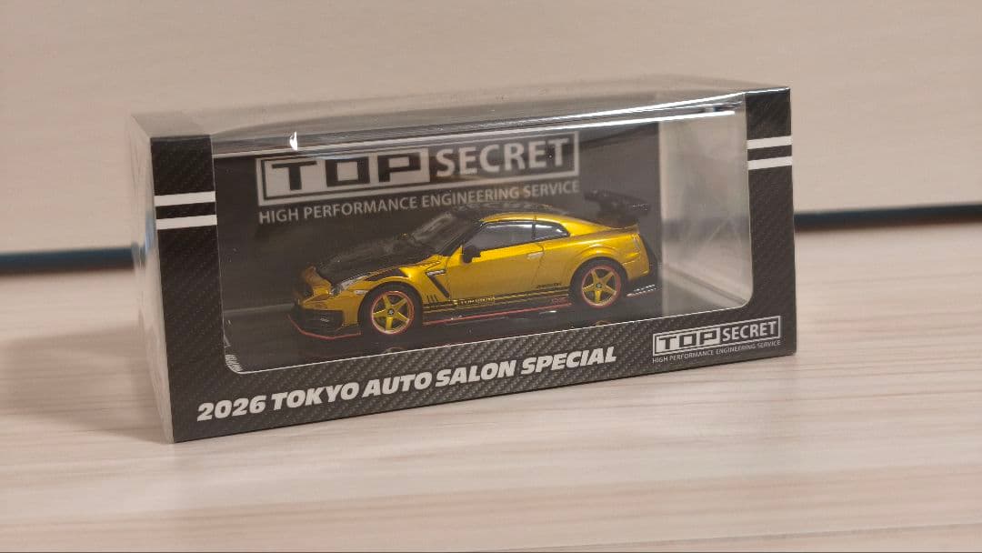 あ*る様 オートサロン TOP SECRET 1/64 R35 トップシークレッ