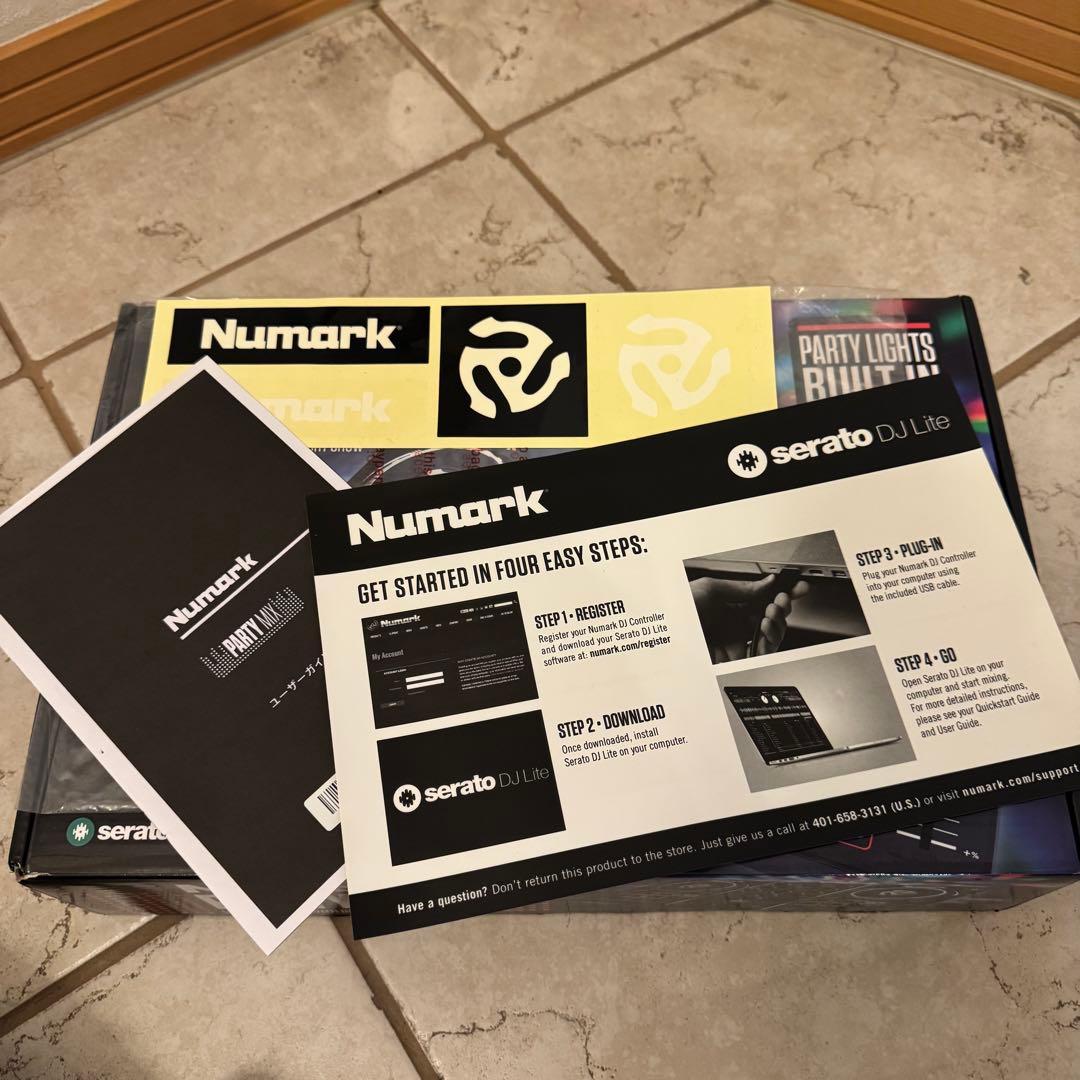 【美品】serato Numark Party Mix DJコントローラー