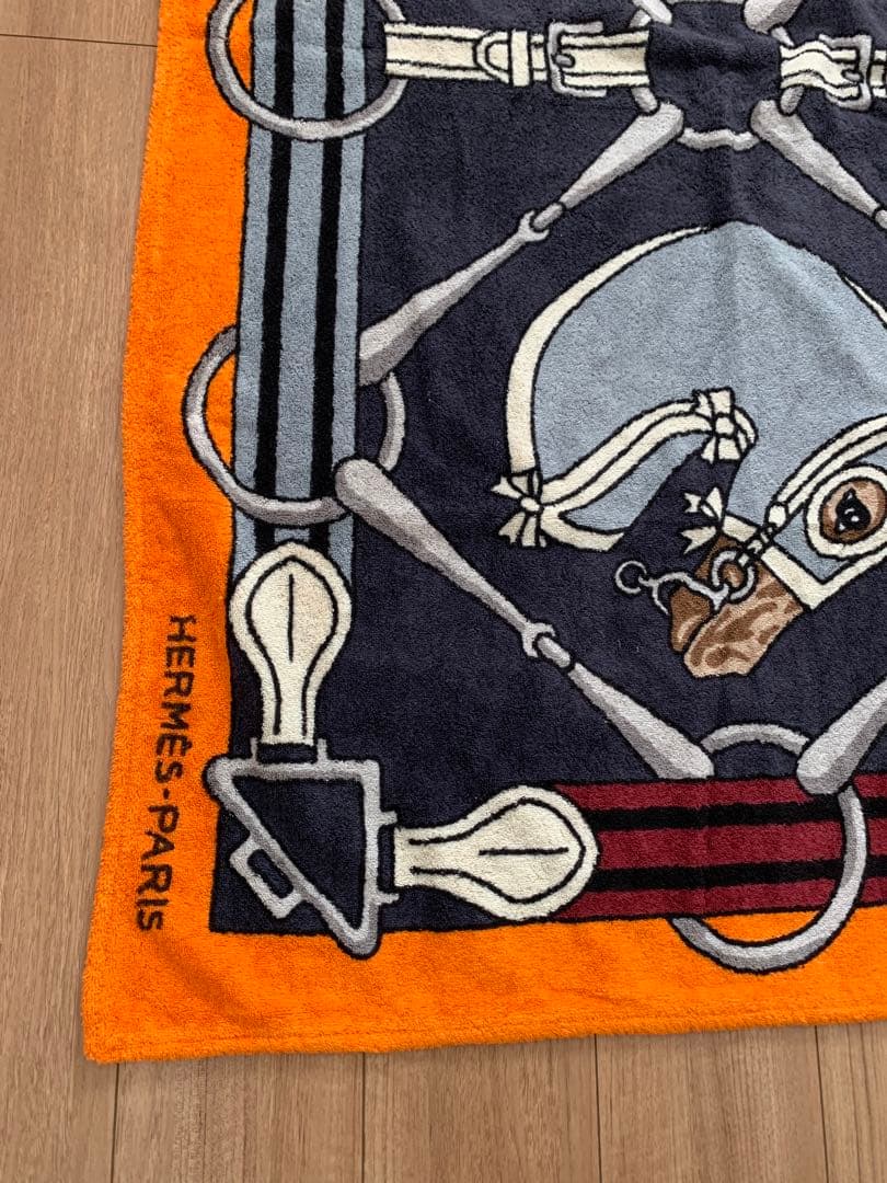 美品❤️エルメスビーチタオル