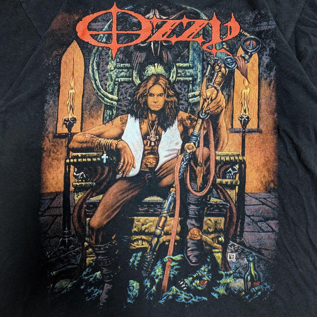 希少Ozzy Osbourne バンドT 2000s Hanes バックプリント