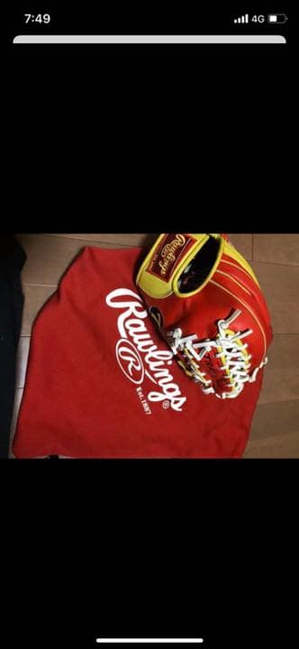 値下げ　野球 ローリングス 軟式用 オーダーグローブ 内野手 草野球