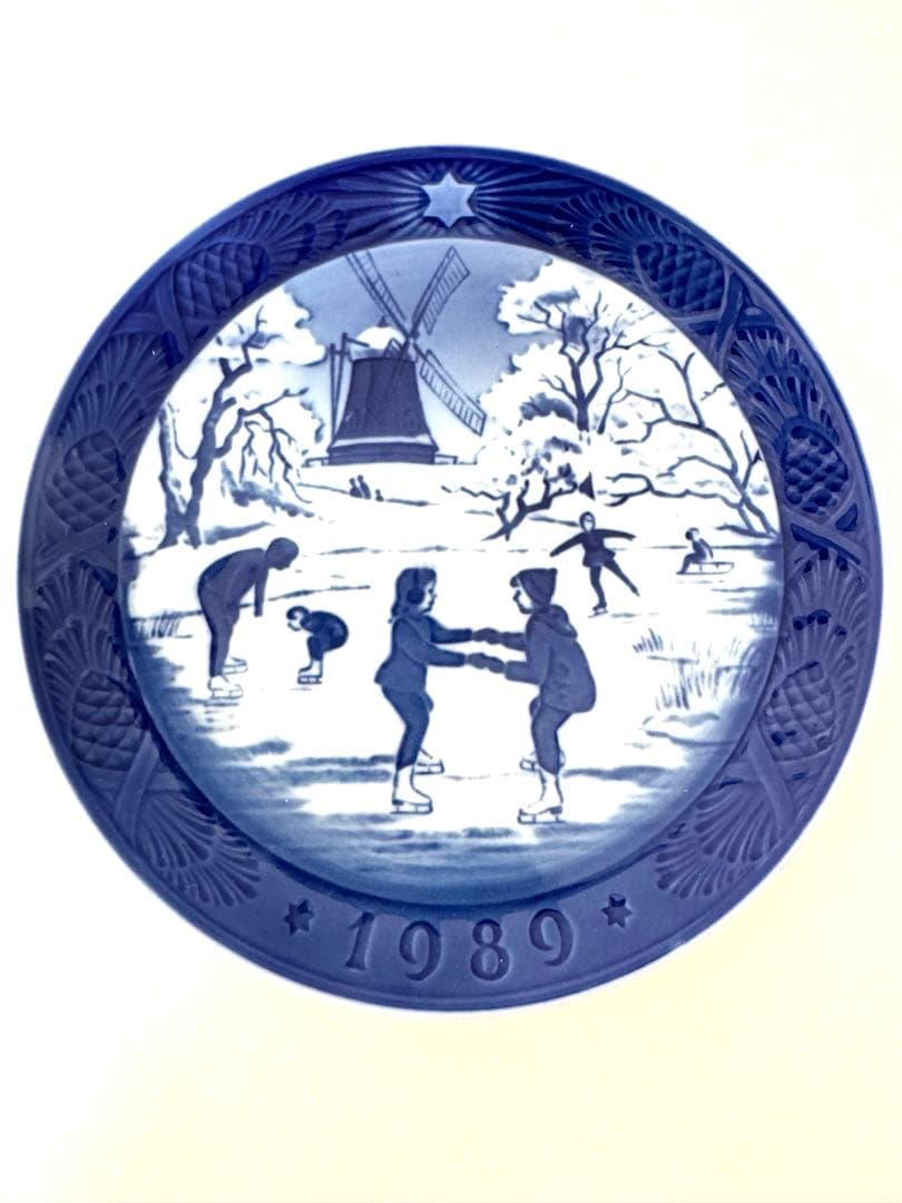 ロイヤルコペンハーゲン 1989年イヤープレート