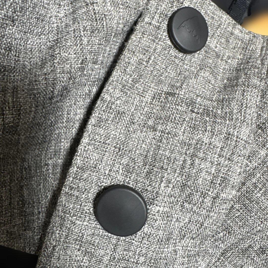 美品　BURTON キッズ　スノーボードジャケット XL グレー/ブラック