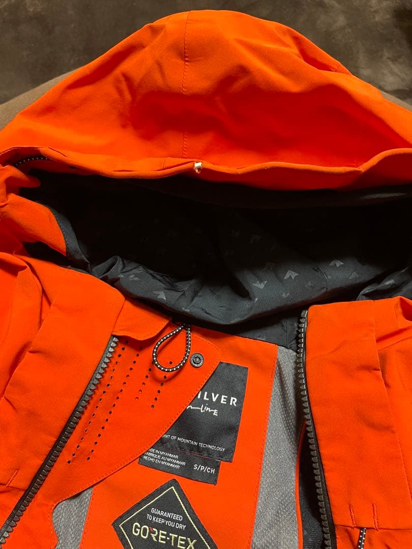 クイックシルバー スノーボード ジャケット メンズ Sサイズ GORE-TEX