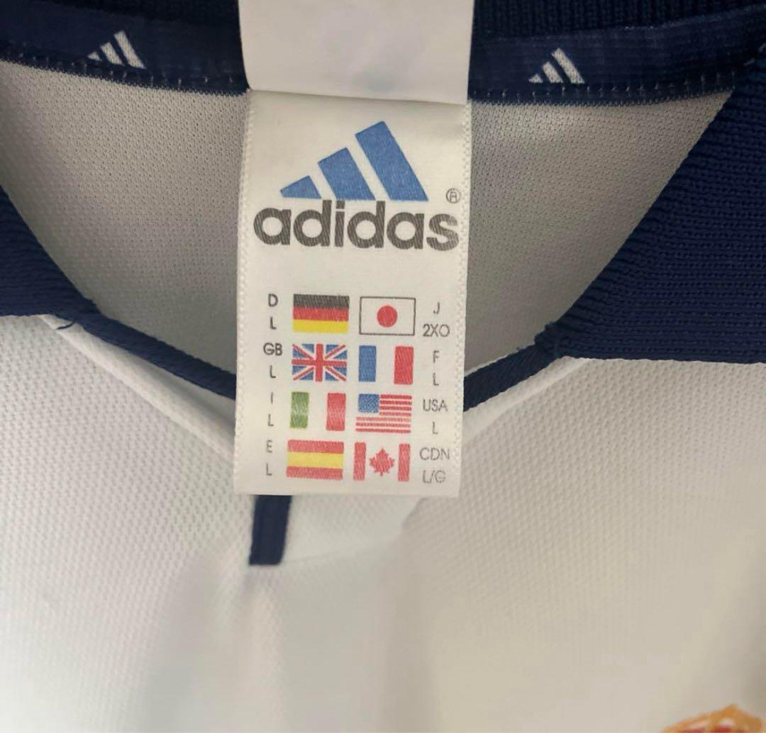 アディダス レアルマドリード ラウール 00-01 ユニフォーム 半袖 XL