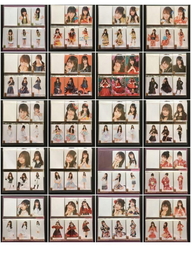 NMB48 清水里香 生写真 グッズセット 直筆サイン付