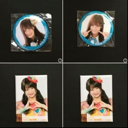 NMB48 清水里香 生写真 グッズセット 直筆サイン付