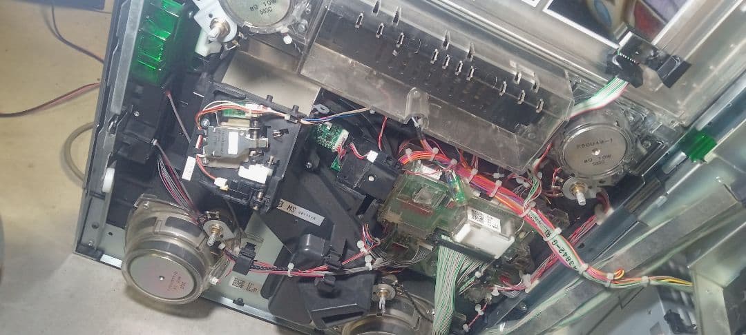 送料込　パチスロ　実機　5号機　花の慶次　戦極めし〜　アミューズ　鍵付