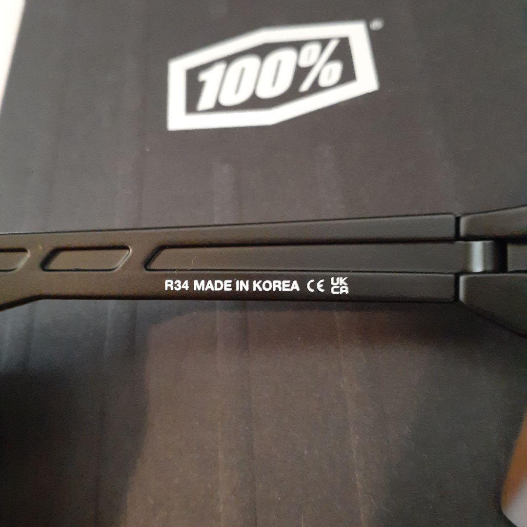 売約済み 100% S3 ブラック ブロンズ ワンハンドレッド サングラス