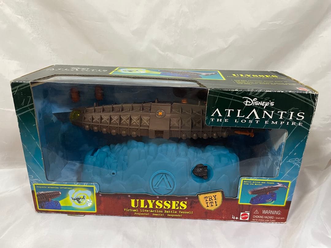 【激レア!!】マテル製　アトランティス　ユリシーズ号(おまけ付き)