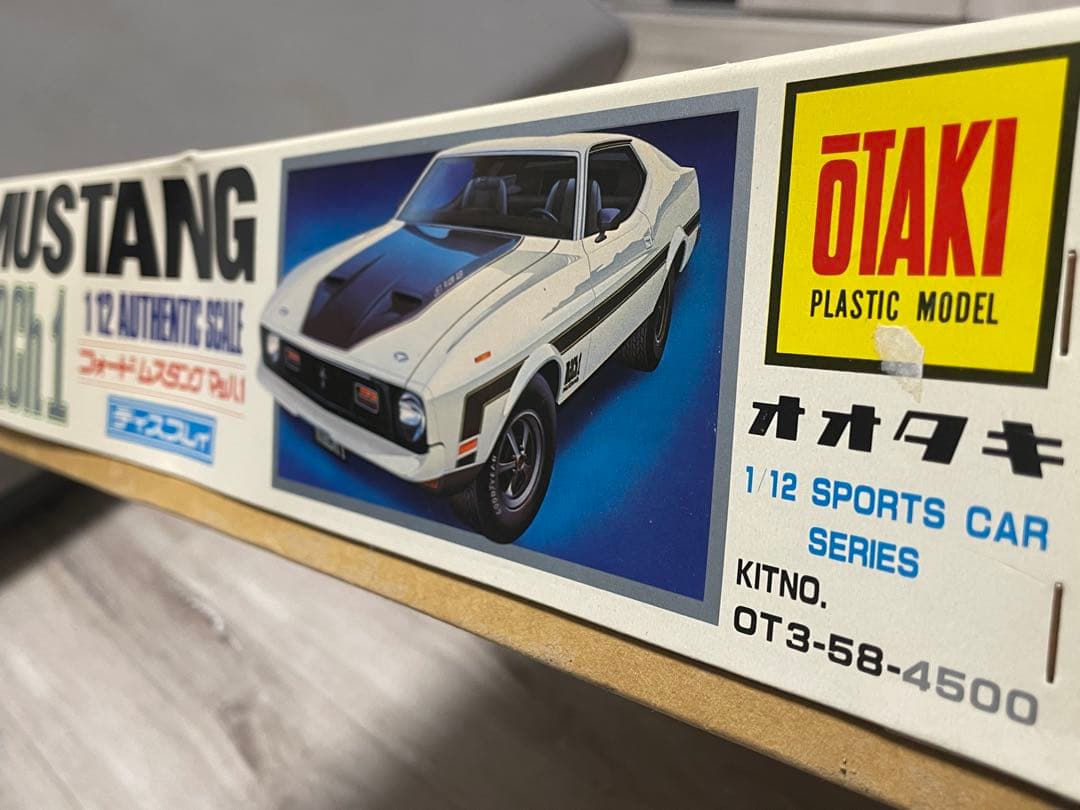 希少　レトロ　OTAKI　1/12　ムスタングマッハ1