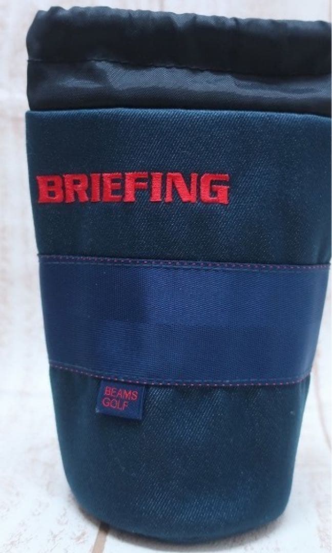 限定ブリーフィング ×ビームスゴルフ デニム スタンドキャディバッグ コラボ
