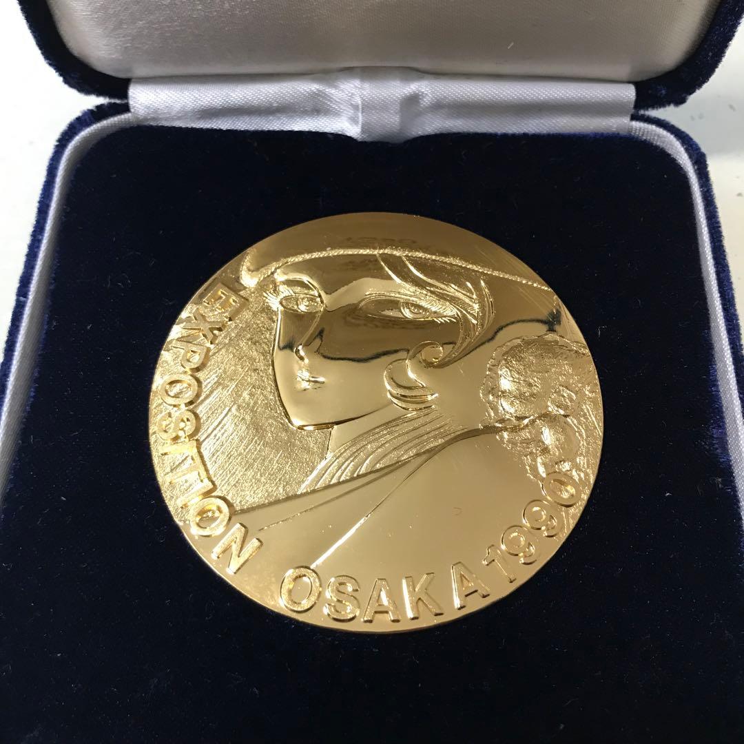 銀河鉄道999 メーテル　メダル \"EXPOSITION OSAKA 1990\"