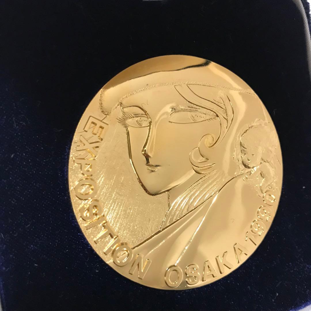 銀河鉄道999 メーテル　メダル \"EXPOSITION OSAKA 1990\"