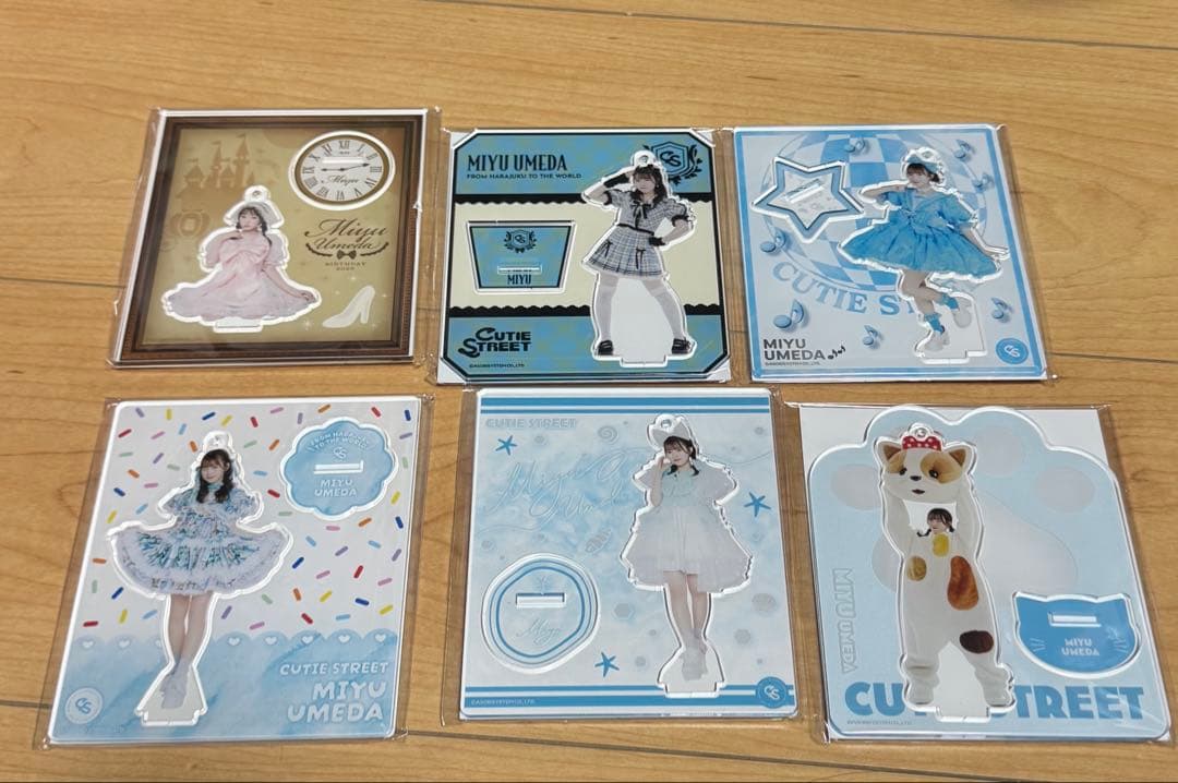 CUTIE STREET梅田みゆ アクリルスタンド 10点セット