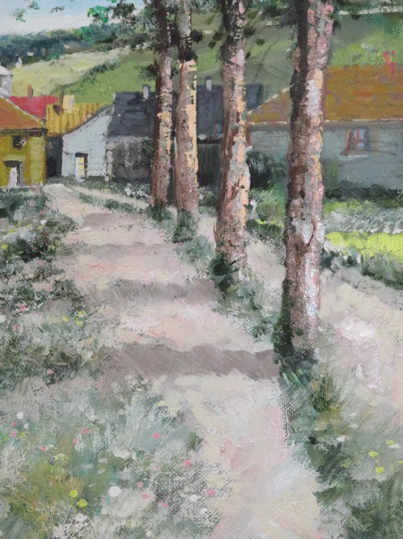 ◆ 春野修一 　「 ロワール」　油彩　F6　伊寿美会所属　◆