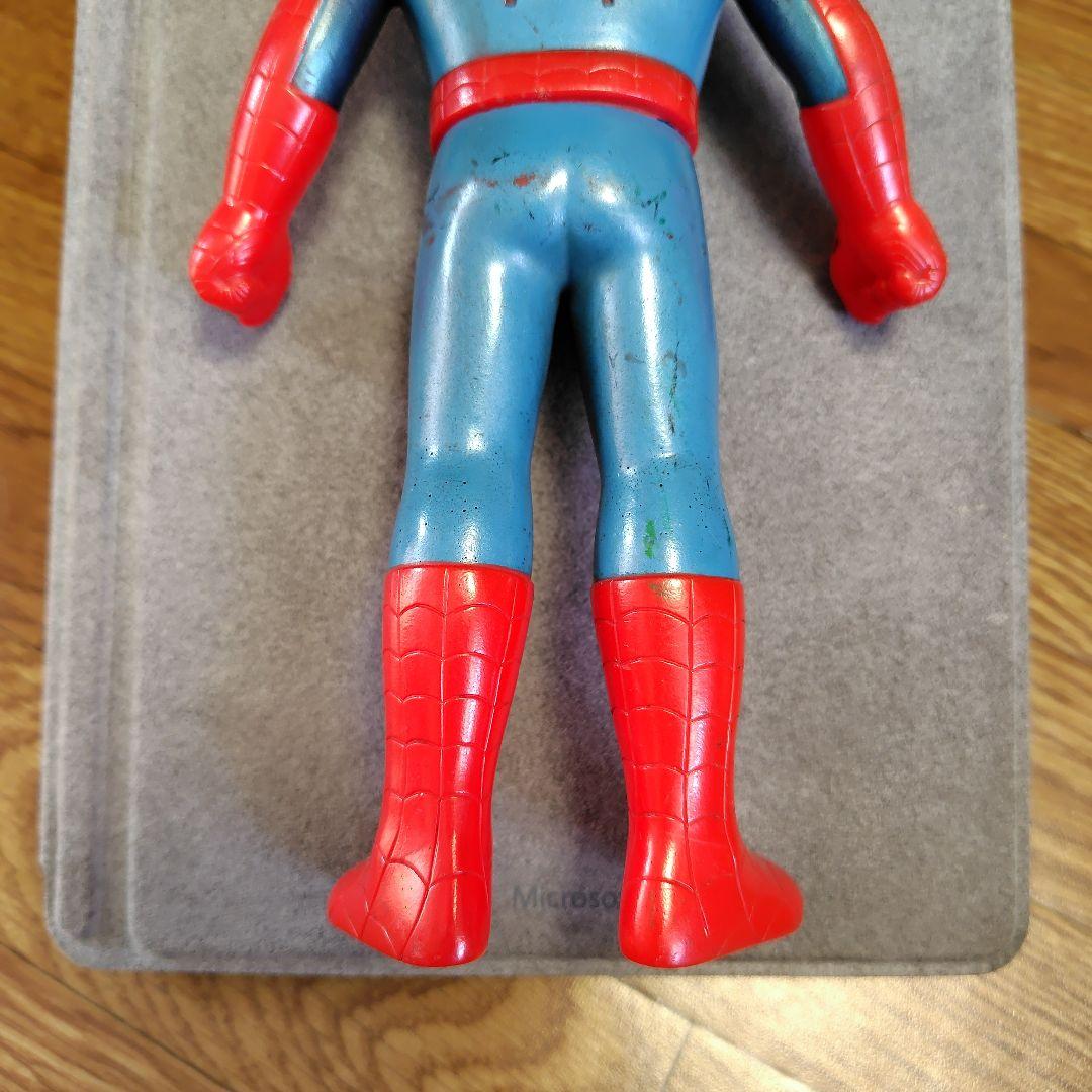 【レア品・当時物】スパイダーマン　ソフビ　1978年　東映