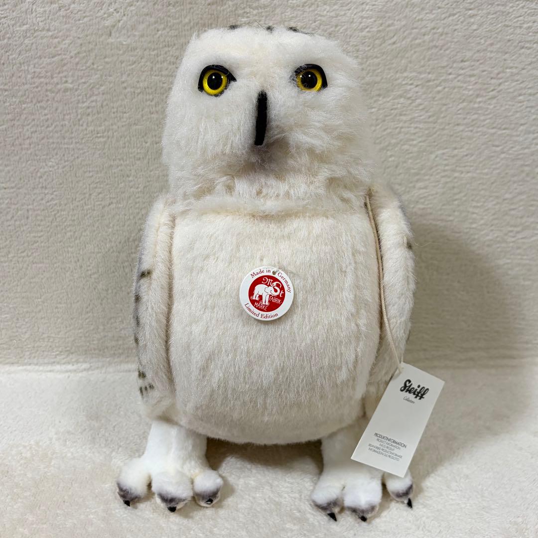 【希少品】Steiff シュタイフ ハリーポッター ヘドウィグ 白タグ 限定品