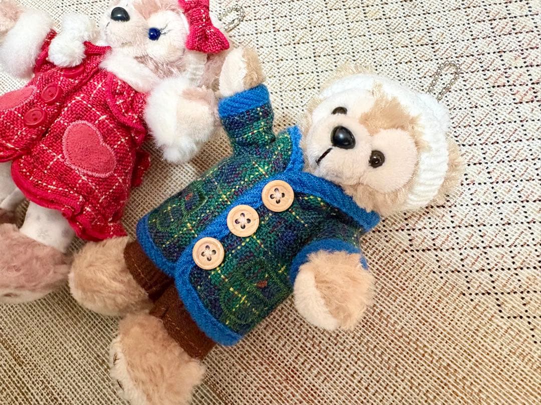 ダッフィーシェリーメイ2018年クリスマス限定ストラップトゥウィンクルウィンター