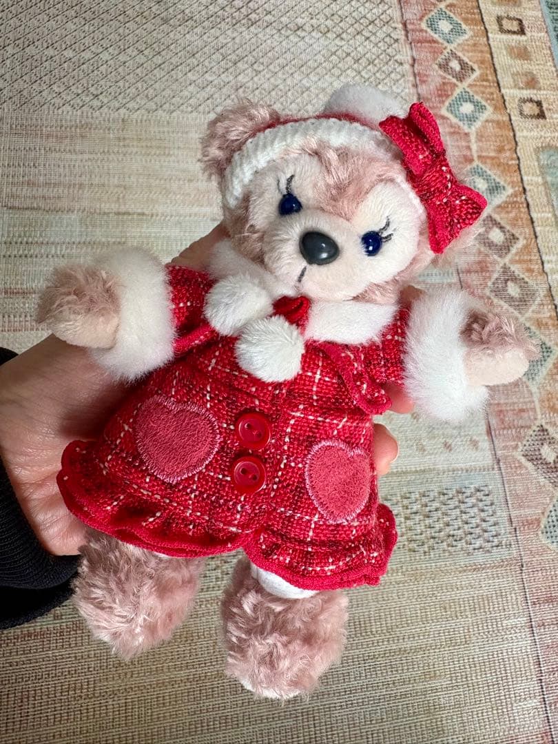 ダッフィーシェリーメイ2018年クリスマス限定ストラップトゥウィンクルウィンター