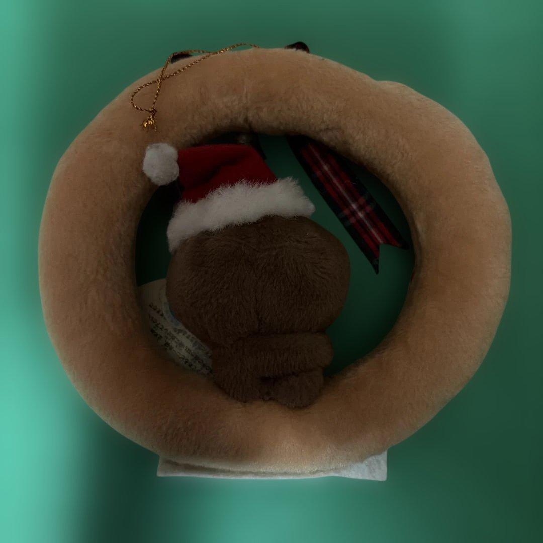 【激レア・レトロ】San -x こげぱん クリスマス ぬいぐるみ リース