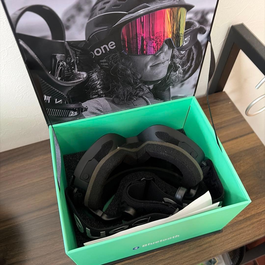 ICEBRKR Bluetooth スノーボードゴーグル　bone
