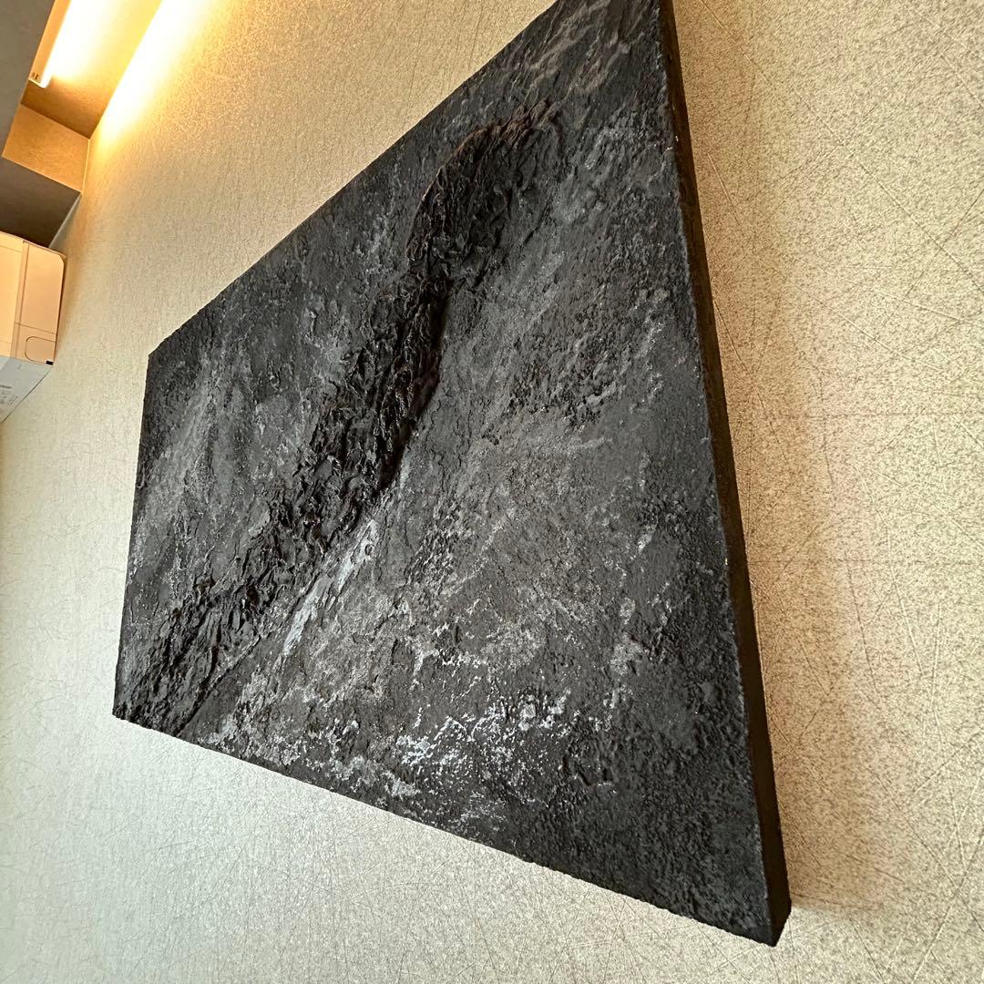 大サイズ 漆喰 アートパネル ファブリックボード 和モダン　インテリアパネル