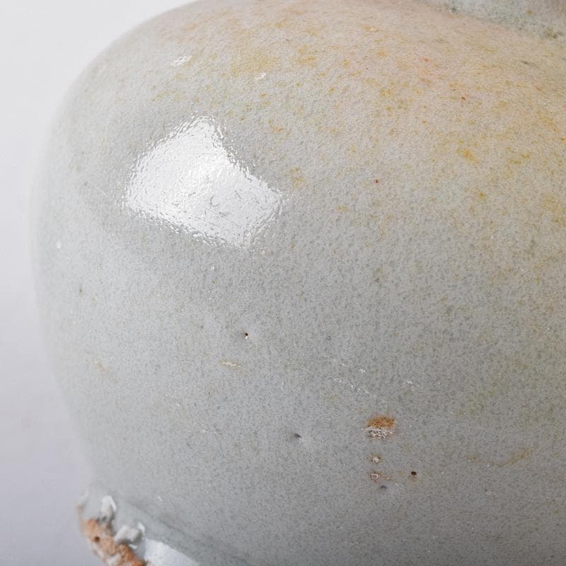 朝鮮美術　李朝　白磁　小壷　M　R7842