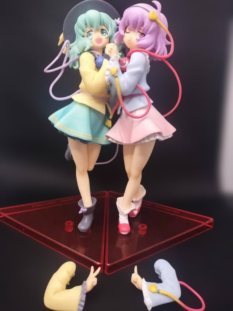 東方project 古明地こいし　古明地さとりプレミアムフィギュア　SEGA