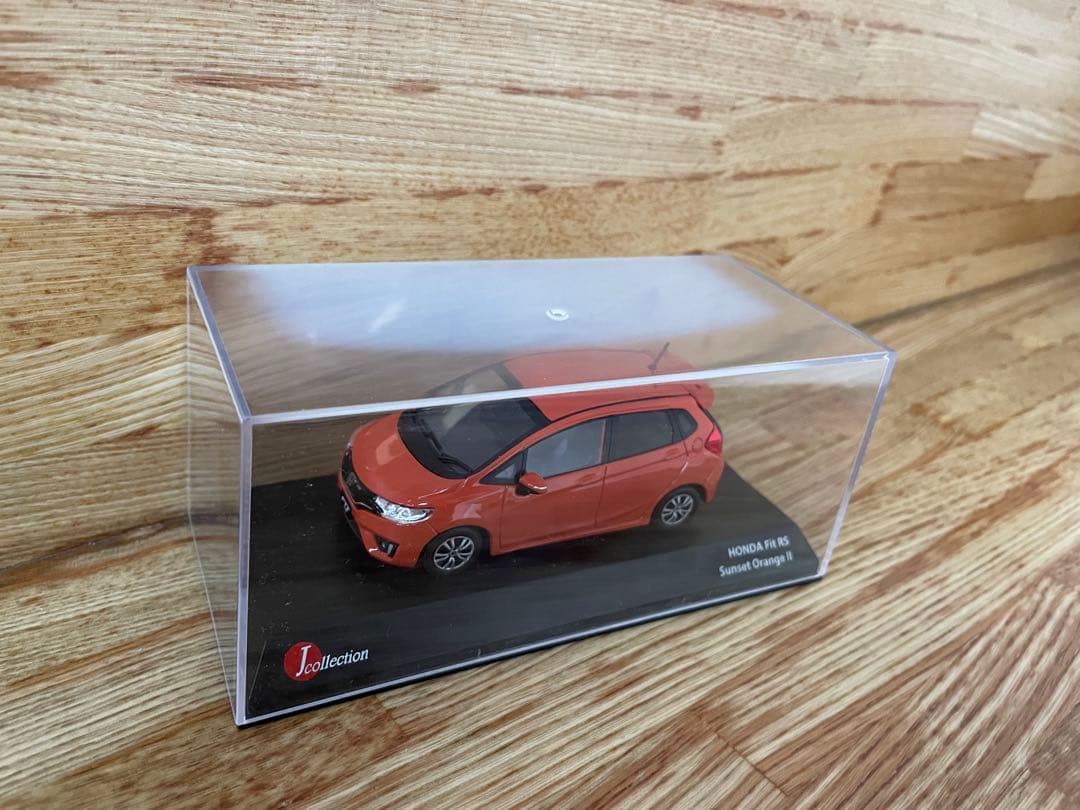 1/43 京商 フィットRS Fit ミニカー サンセットオレンジⅡ