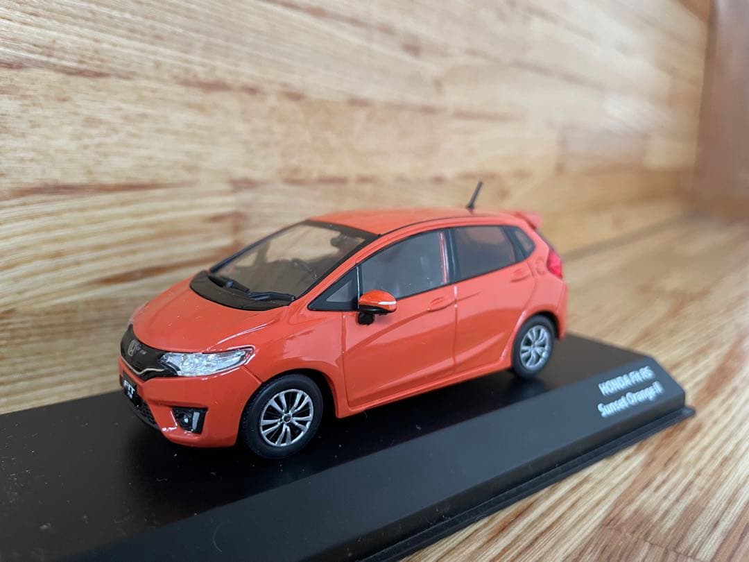 1/43 京商 フィットRS Fit ミニカー サンセットオレンジⅡ