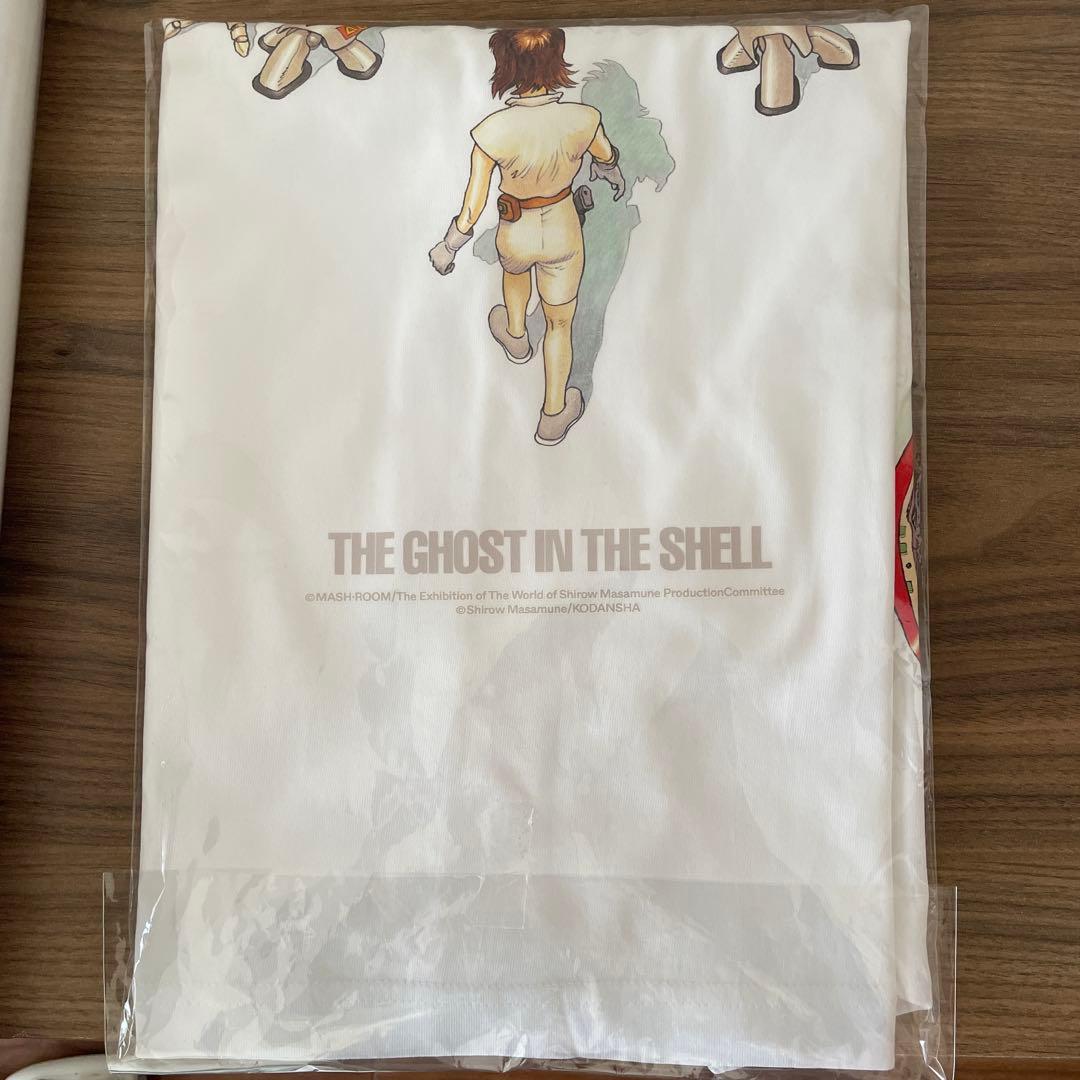 士郎正宗の世界展 Tシャツ 大友克洋　攻殻機動隊トリビュートイラストM ポスター