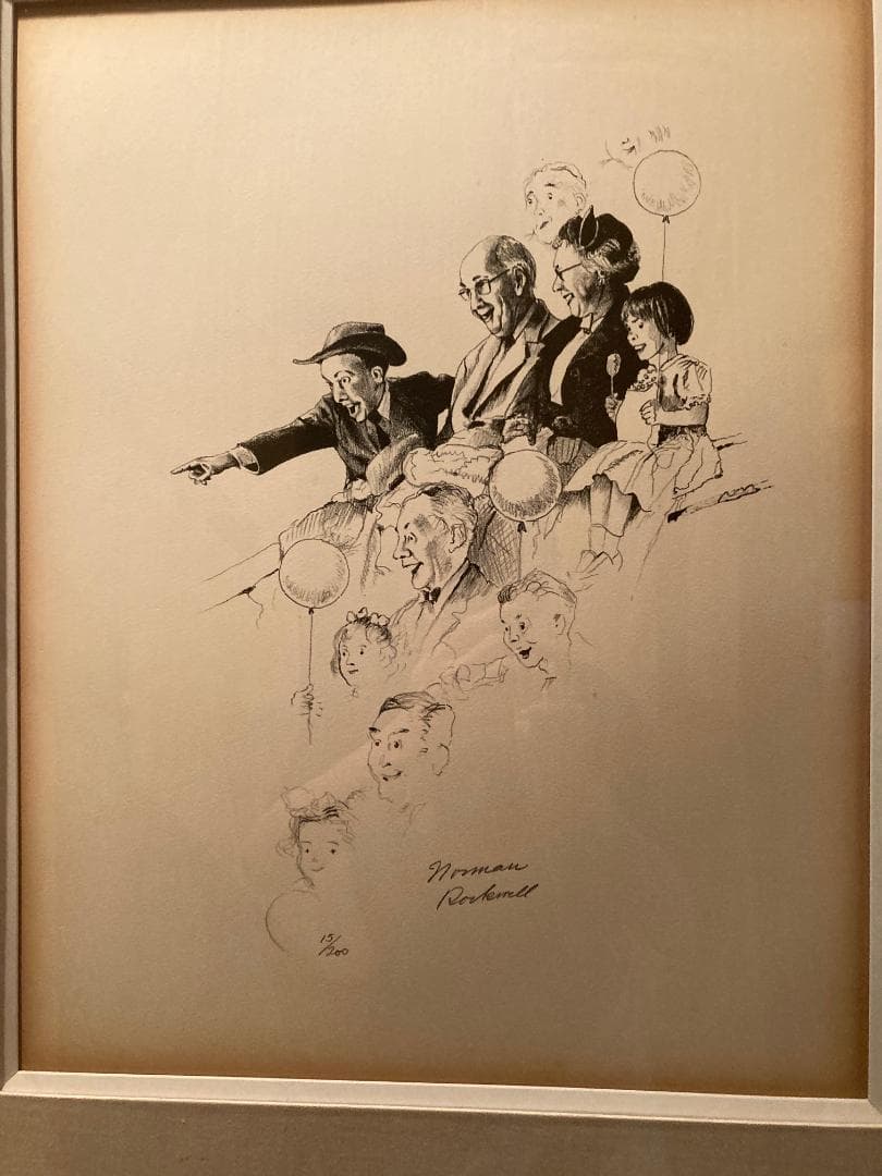 norman rockwell circus (rare!! 送料込み!! )