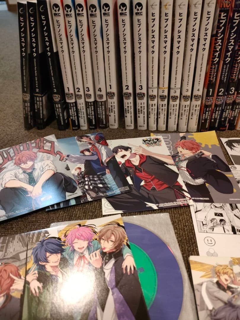 ヒプノシスマイク 漫画　CD　イラストカード　アクリルキーホルダー