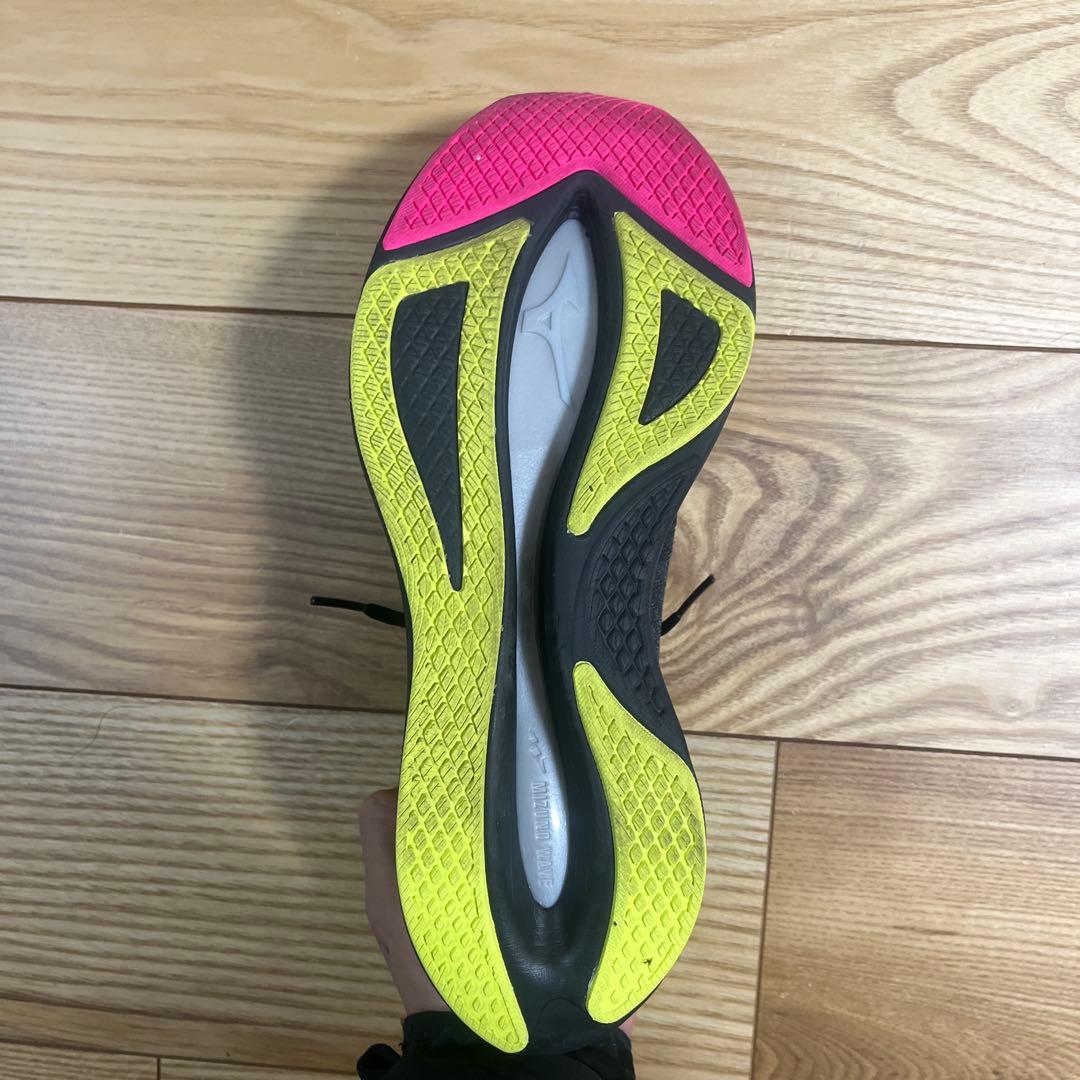 Mizuno Wave Rebellion FLASH2 ブラック/ピンク