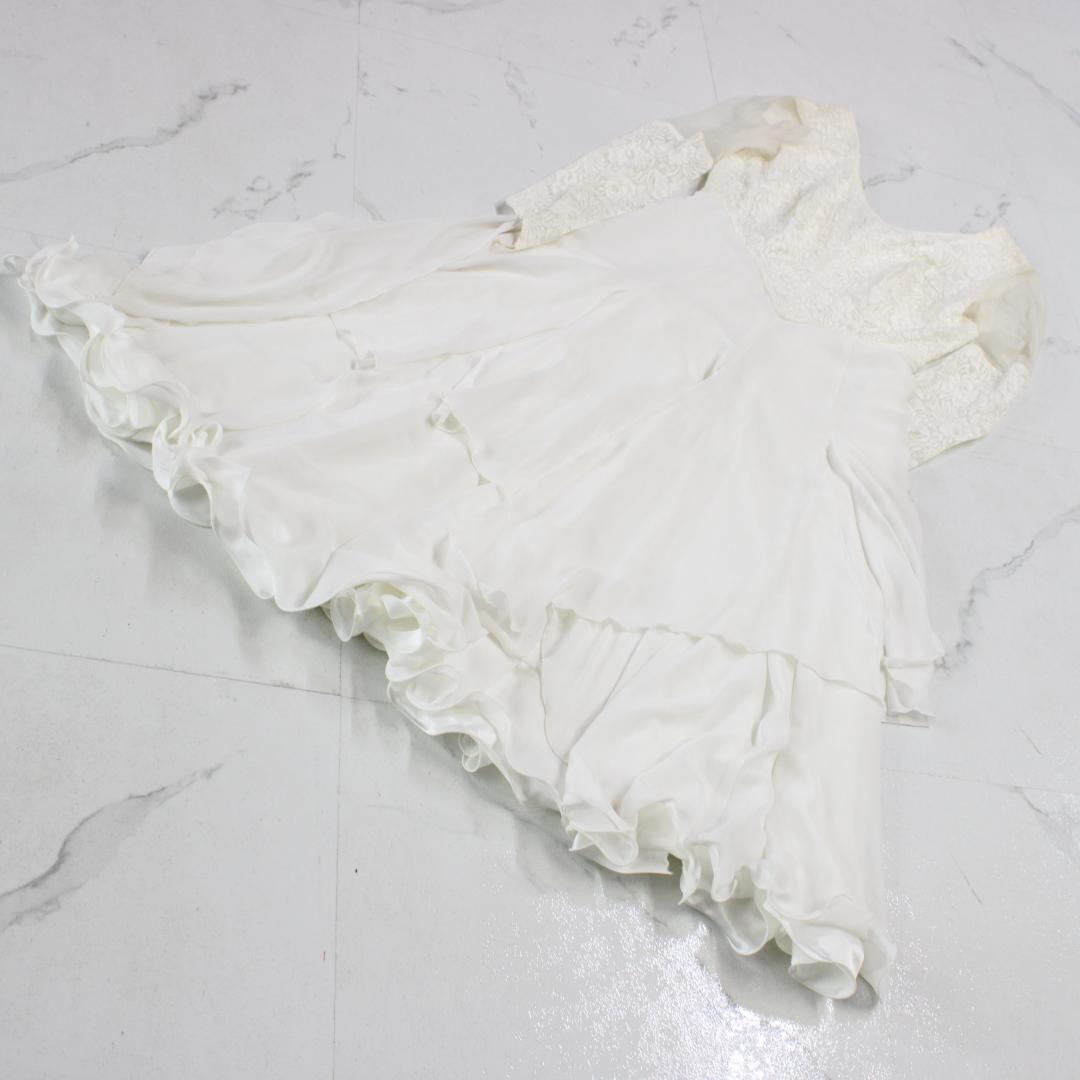 【美品 日本製社交ダンス衣装】ワンピース ドレス PAPILLON パピヨン