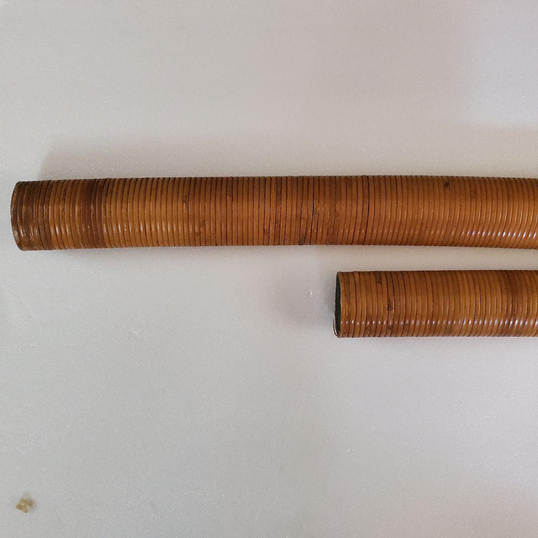 高級模造刀　竹巻鞘　日本刀　大刀一振