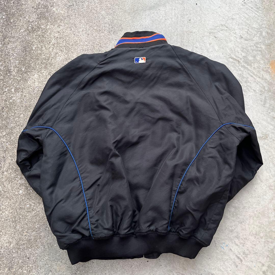 (超破格)マジェスティック　ニューヨークメッツ　ナイロンジャケット　スタジャン