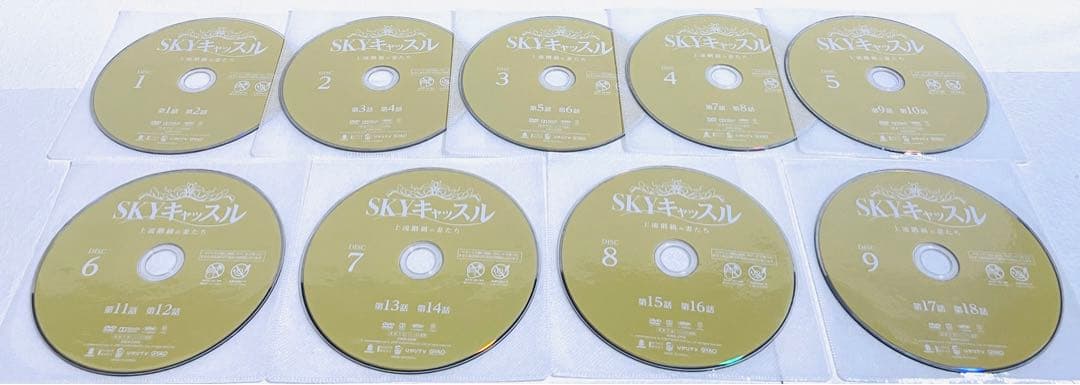 SKYキャッスル　 上流階級の妻たち　日本版　【全18巻】　DVD 全巻　韓国