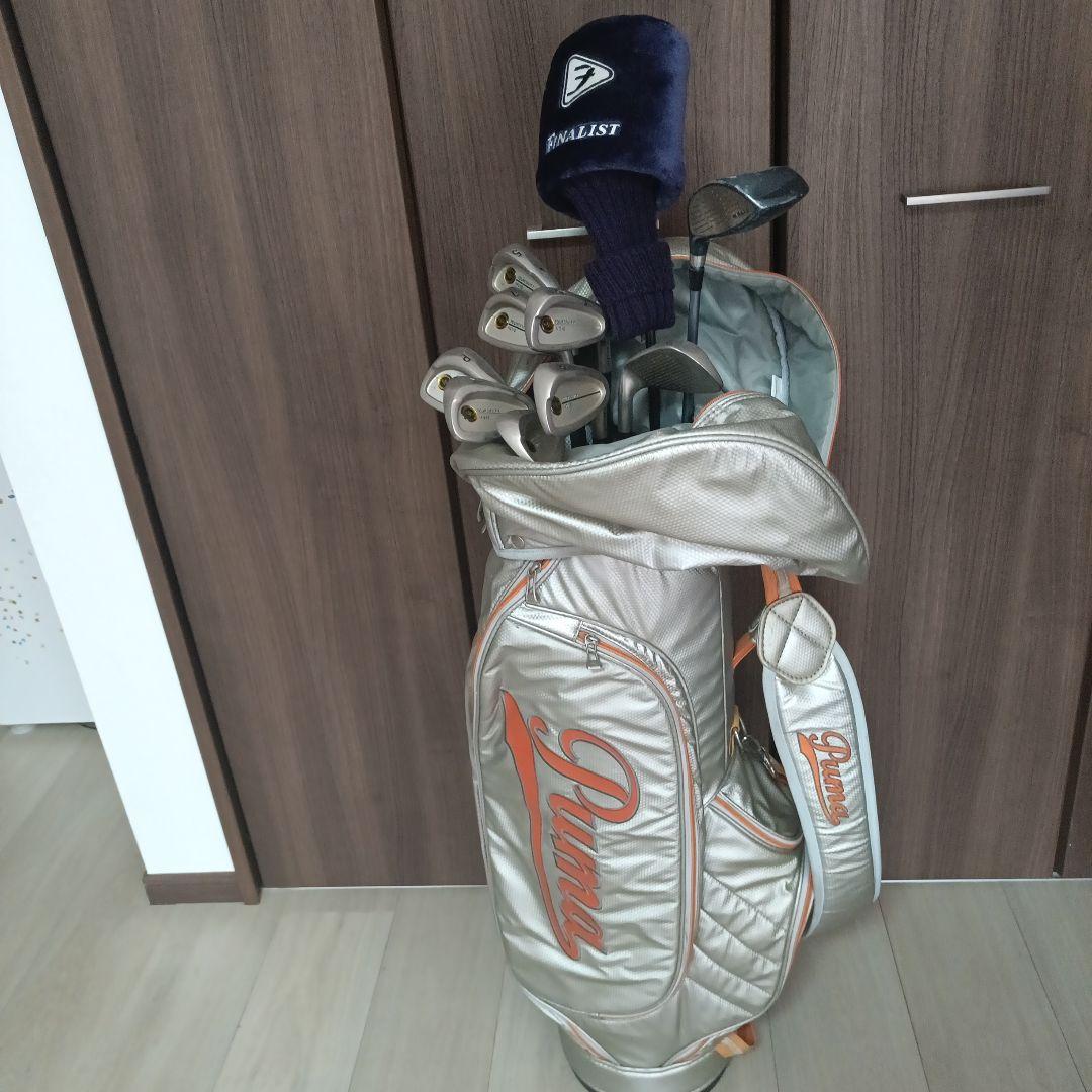 Puma　バッグ　ゴルフクラブ11本セット　右利用