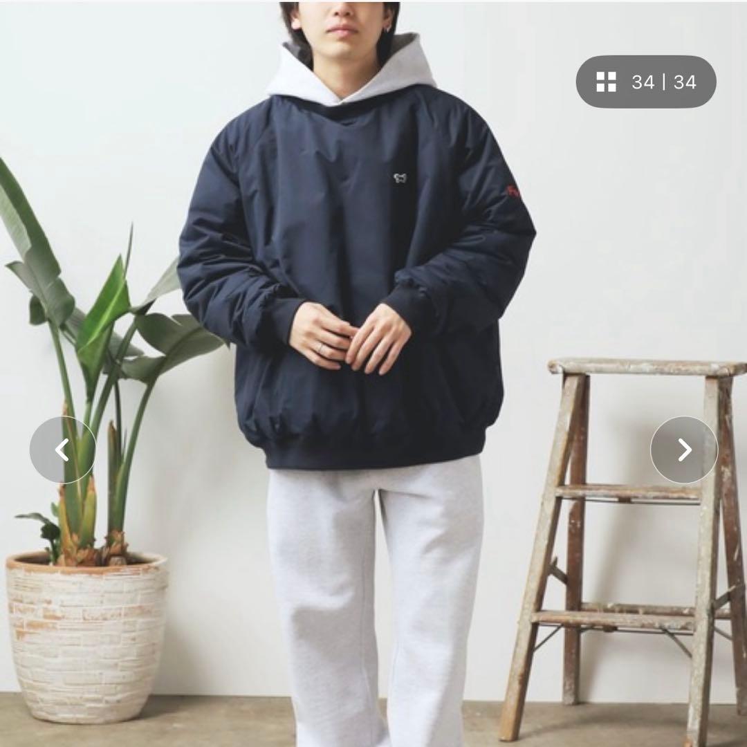 TAION × PENNEY'S ダウン リバーシブルゴルフジャケット　ネイビー