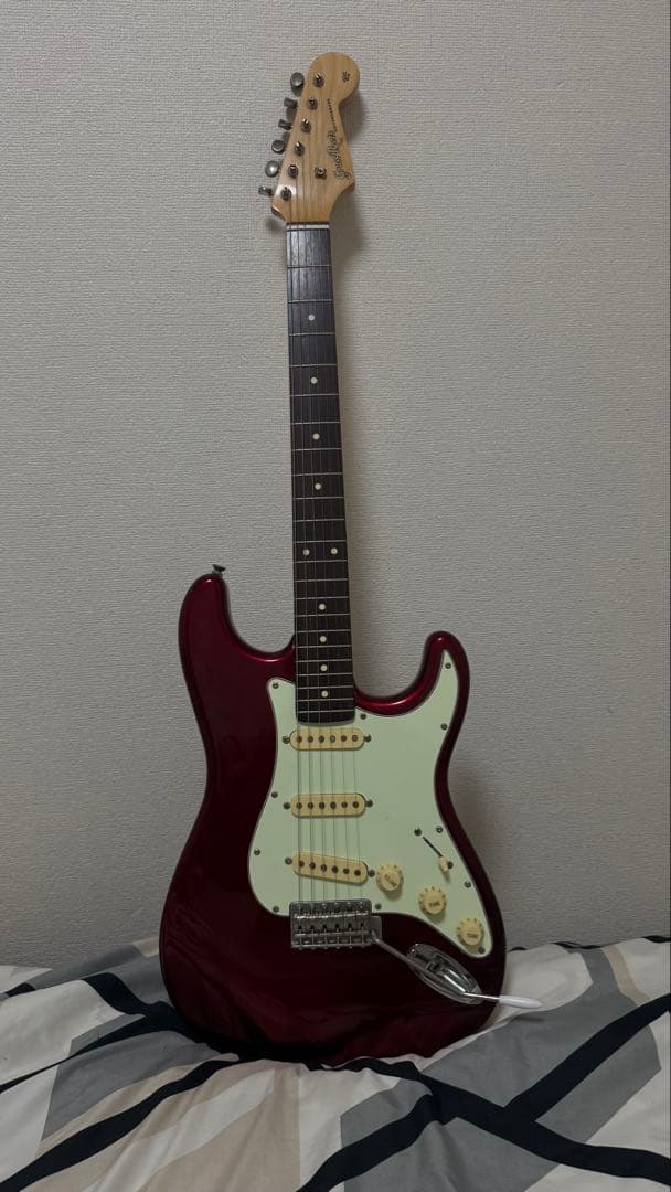 Grass Roots エレキギター メタリックレッド