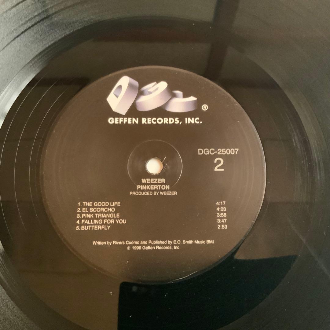 洋楽 Weezer Pinkerton US ORIGINAL DGC-25007