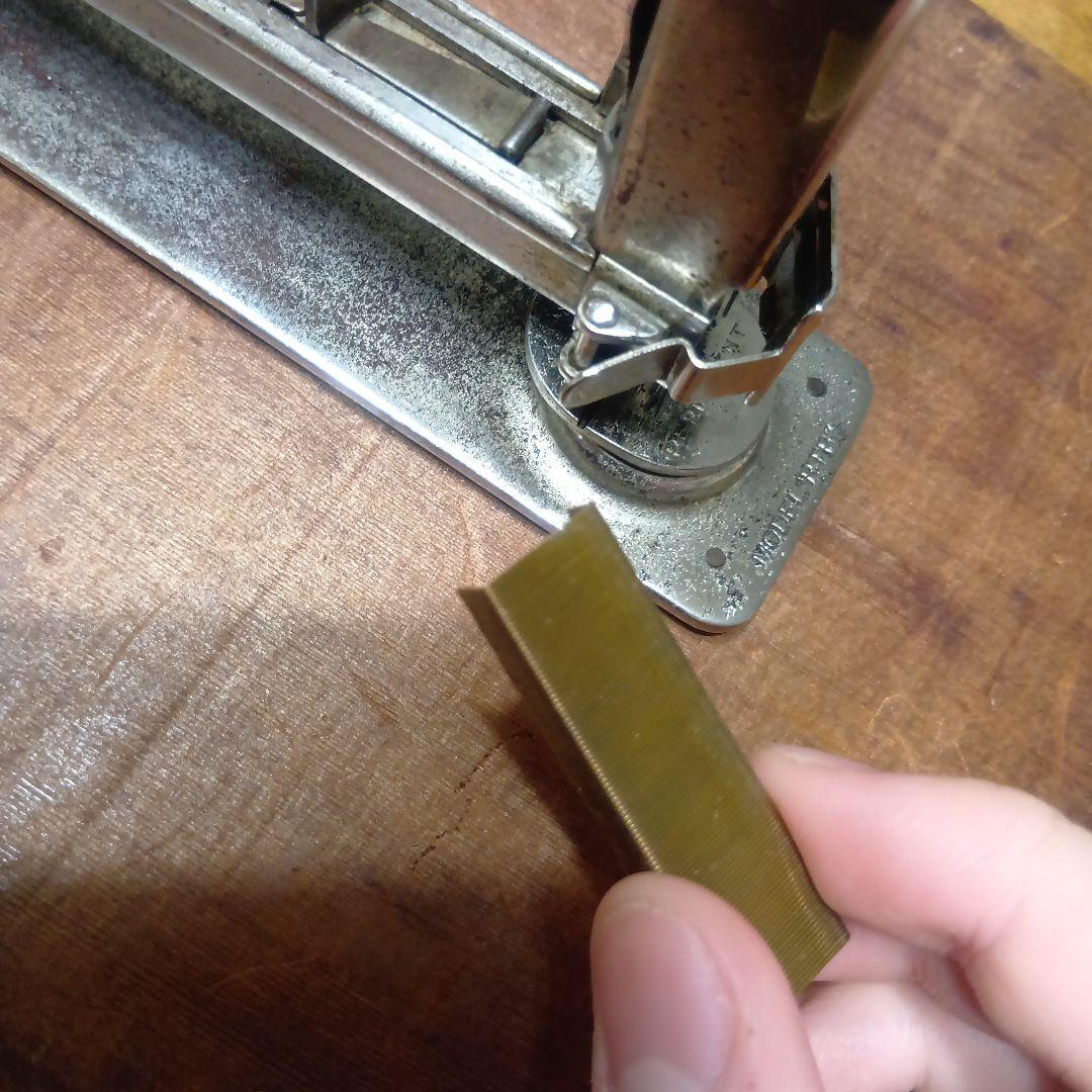 アメリカ製ヴィンテージMarkwell　ホチキス＆ステープル　NY　文房具