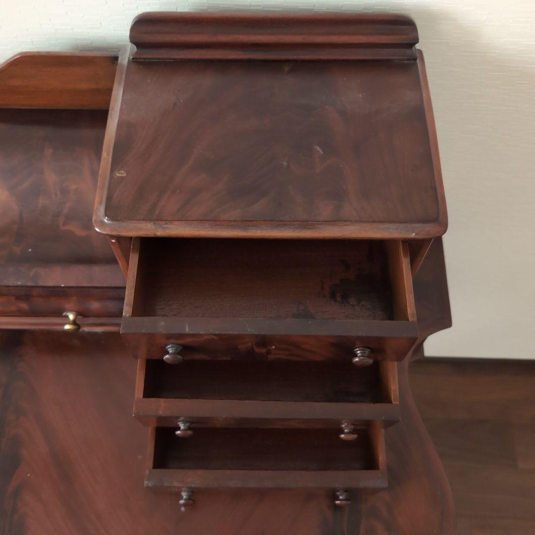 アンティーク木製文机 西洋 大正