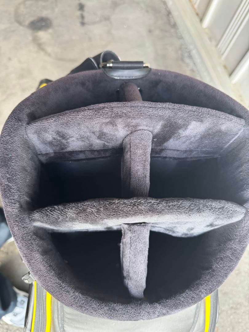 プレジデンツカップ ゴルフバッグ ブラック/イエロー