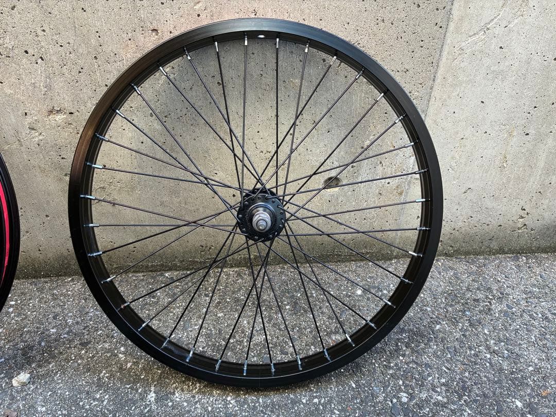 BMX 完組ホイール フリーハブタイプ