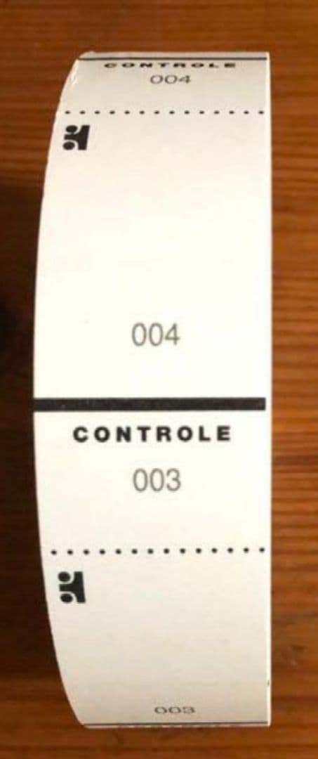 海外ロールチケット オランダ 3色 新品・未使用品 モモタロウ様